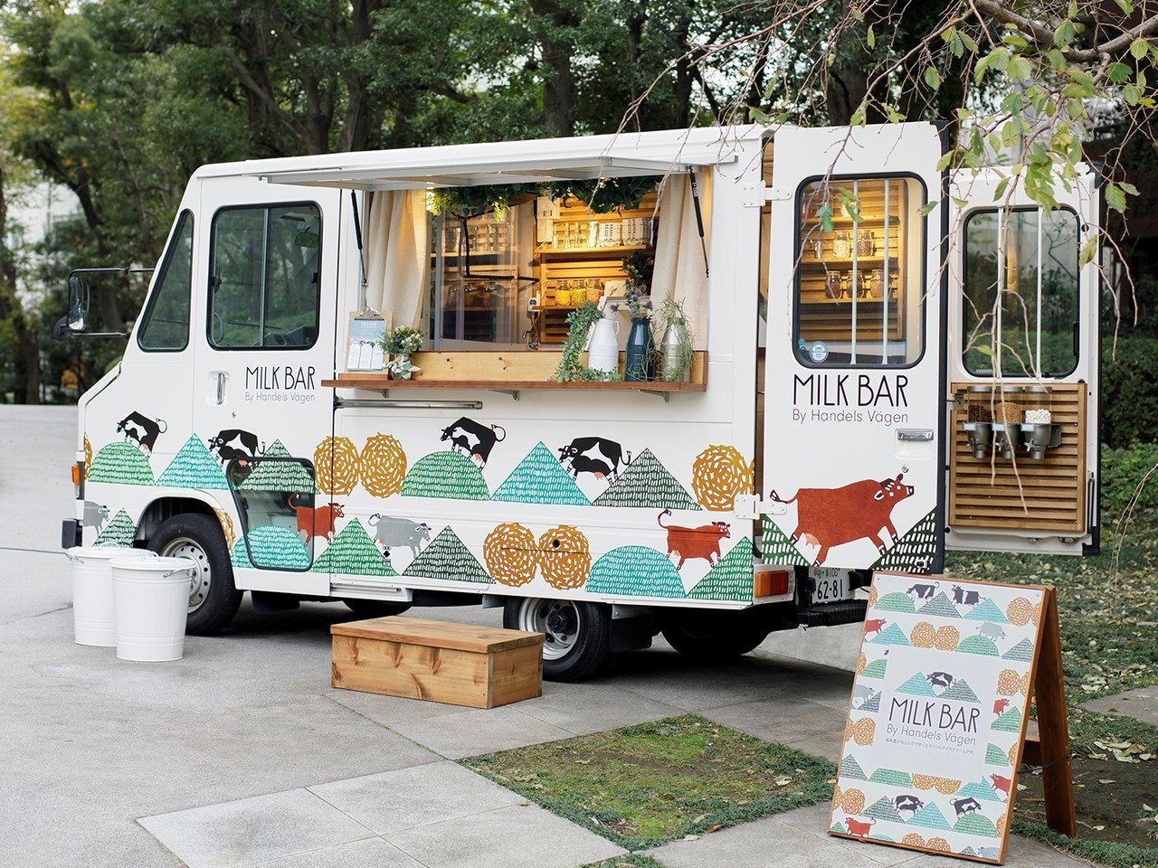 Milk Bar 東京 キッチンカー フードトラックの出店 ルルンチ